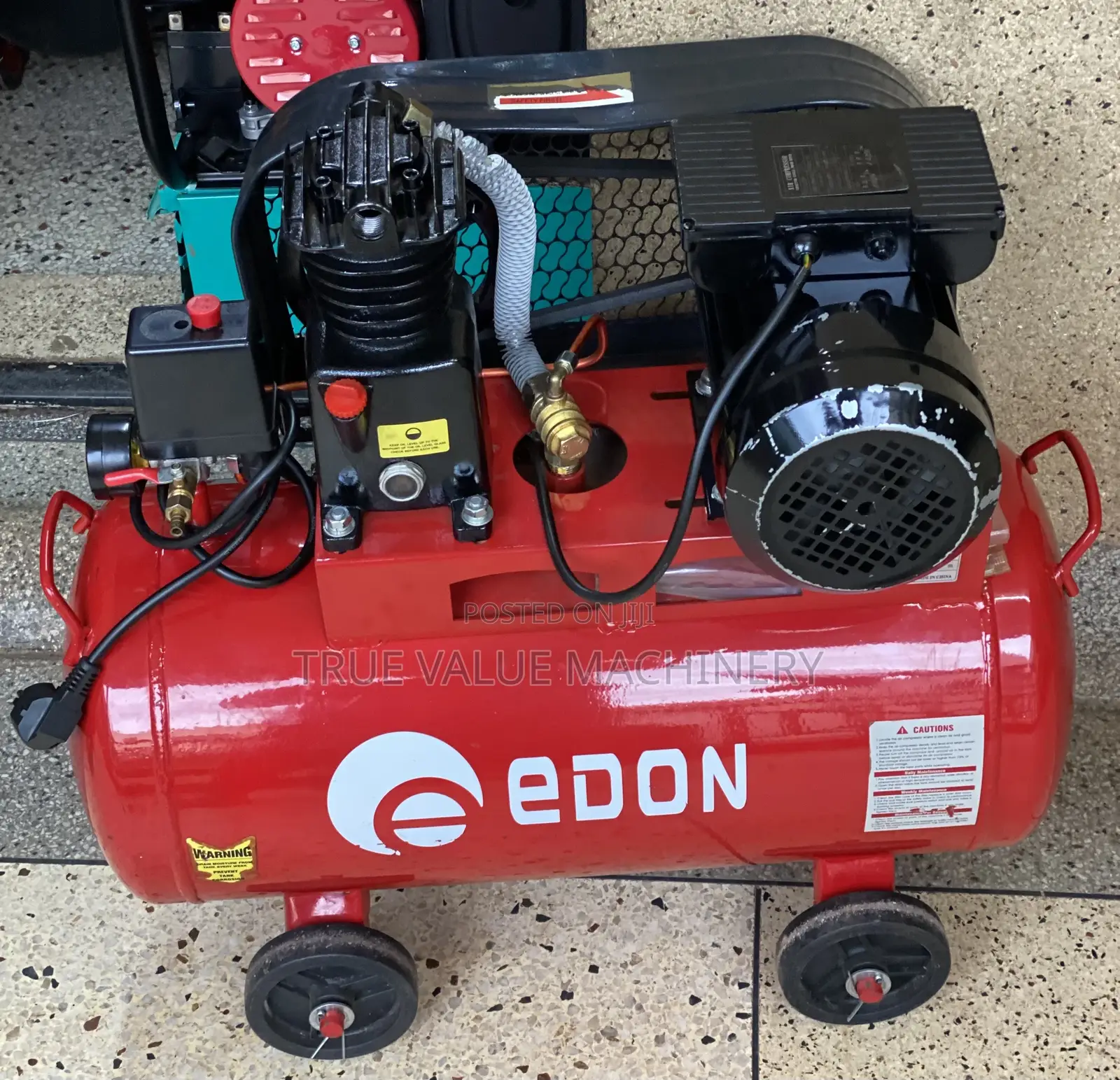 Air Compressor 50 Litres Single Piston Edon