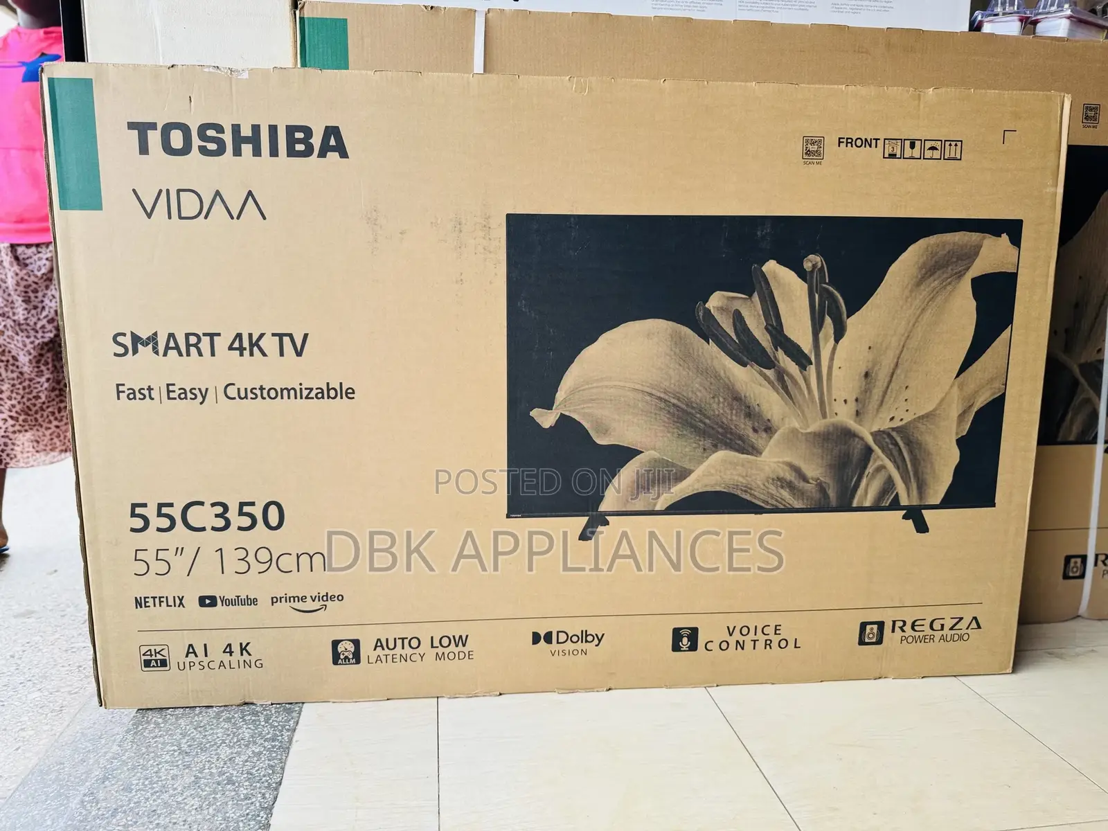 New Toshiba 55inch Smart TVS Authentic 2yr Warranty