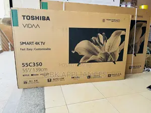 Toshiba 55inch Smart Uhd TVS Vidaa 2yr Warranty