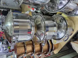 Stainless Steel Serving Dishes 3pics Big Sizes