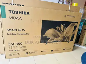 New Toshiba 55inch Smart Uhd Vidaa TVS 2yr Warranty
