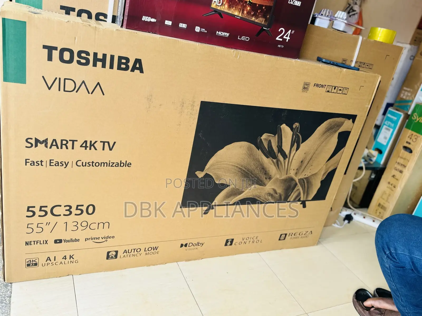 Toshiba 55inch Smart TVS Authentic Good Price