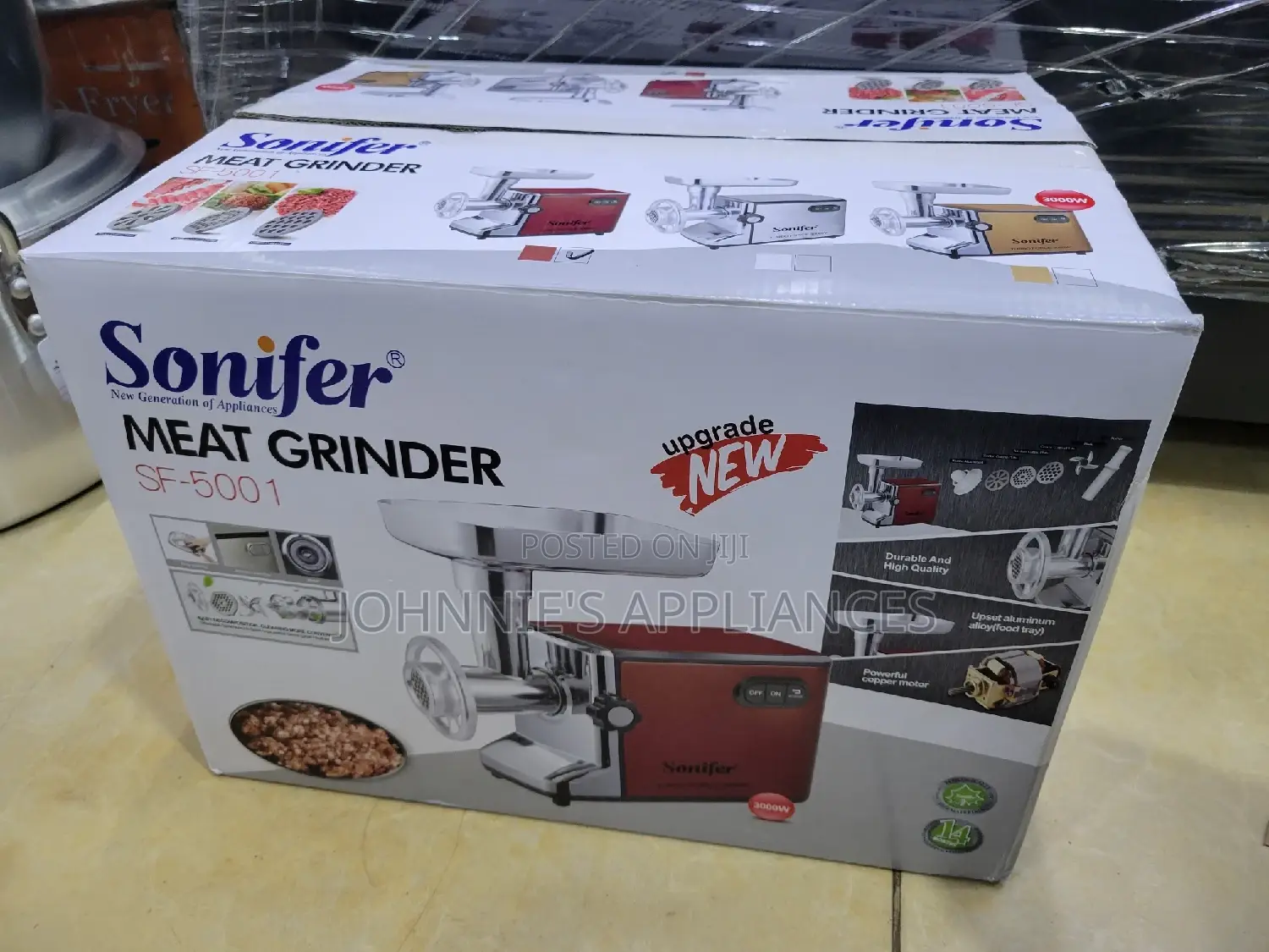 Sonifer Electric Meat Grinder Commercial Use