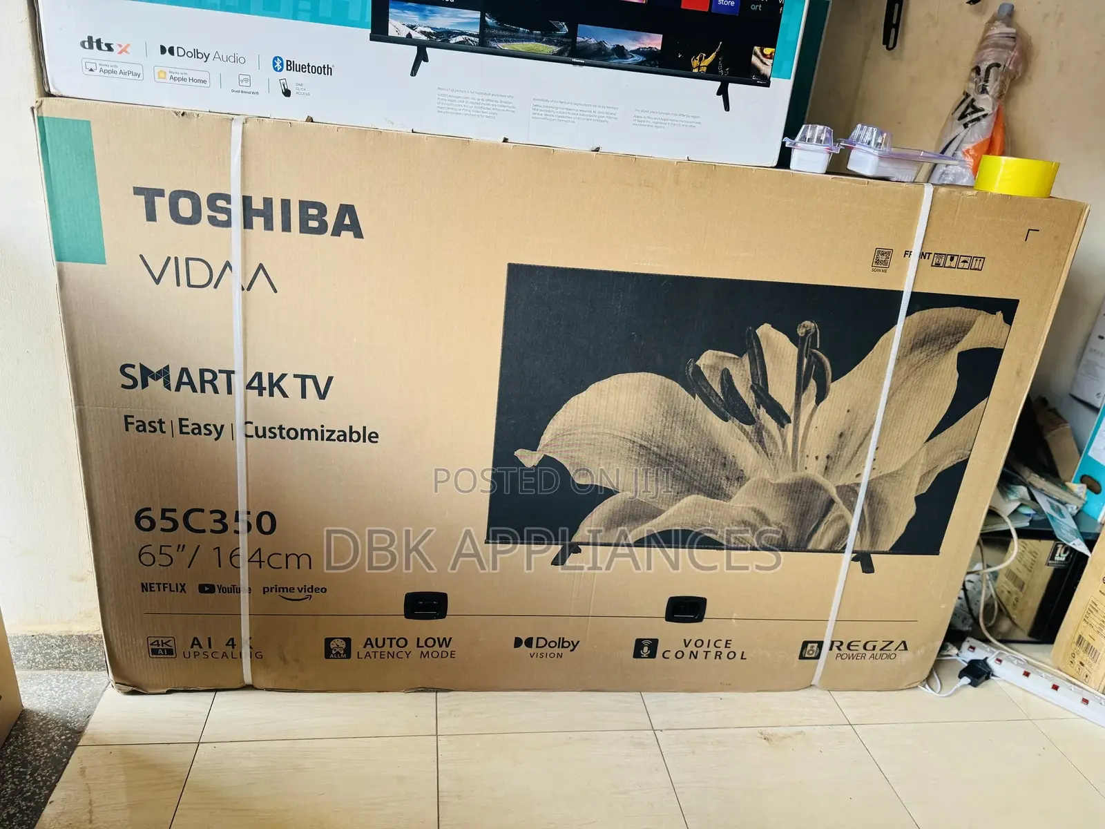 New Toshiba 65inch Uhd Smart Vidaa TVS