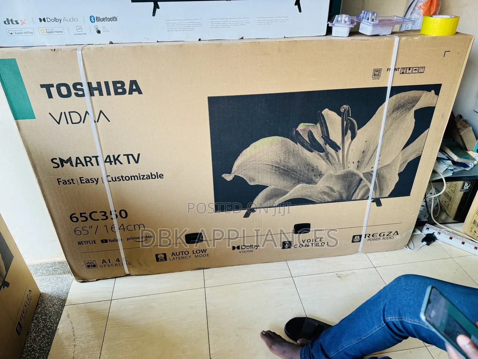 Toshiba 65inch Uhd Smart TVS Beyi Powa