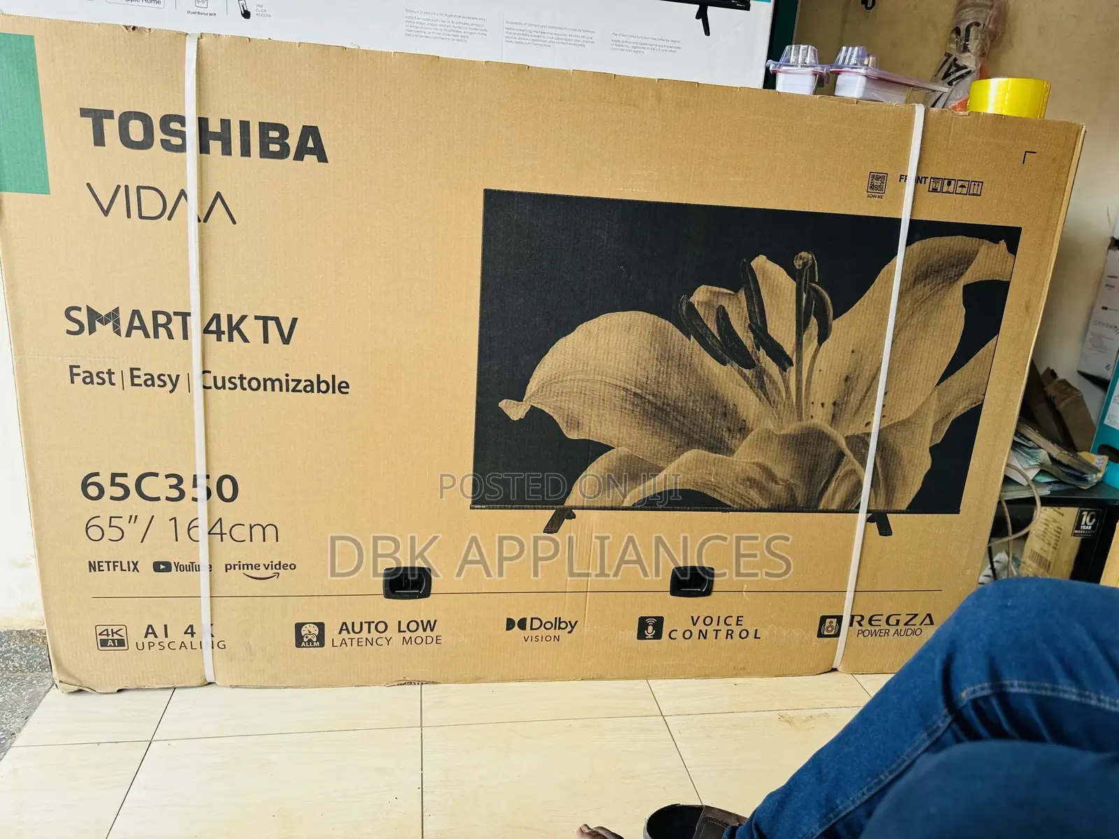 Toshiba 65inch Uhd Smart TVS Beyi Powa
