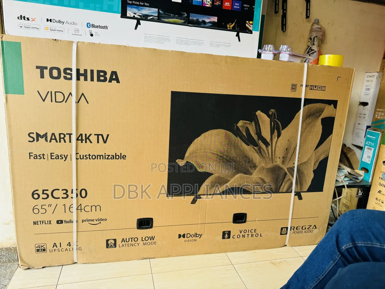 Toshiba 65inch Uhd Smart TVS #2024 Model 2.Yr Warranty