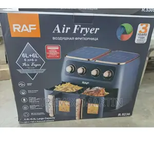 RAF Double Sided 6L+6L Air Fryer.