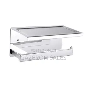 Toilet Paper Holder Silver