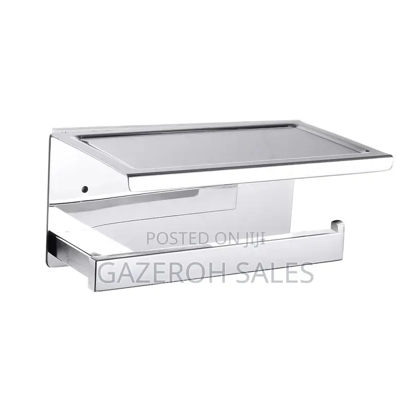 Toilet Paper Holder Silver