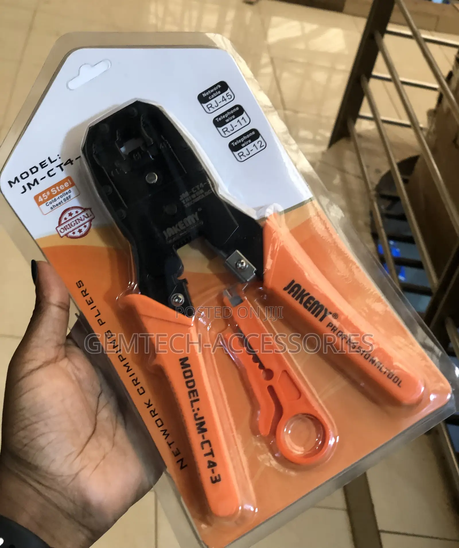 Jakemy Crimping Tool Ct4-3 Original