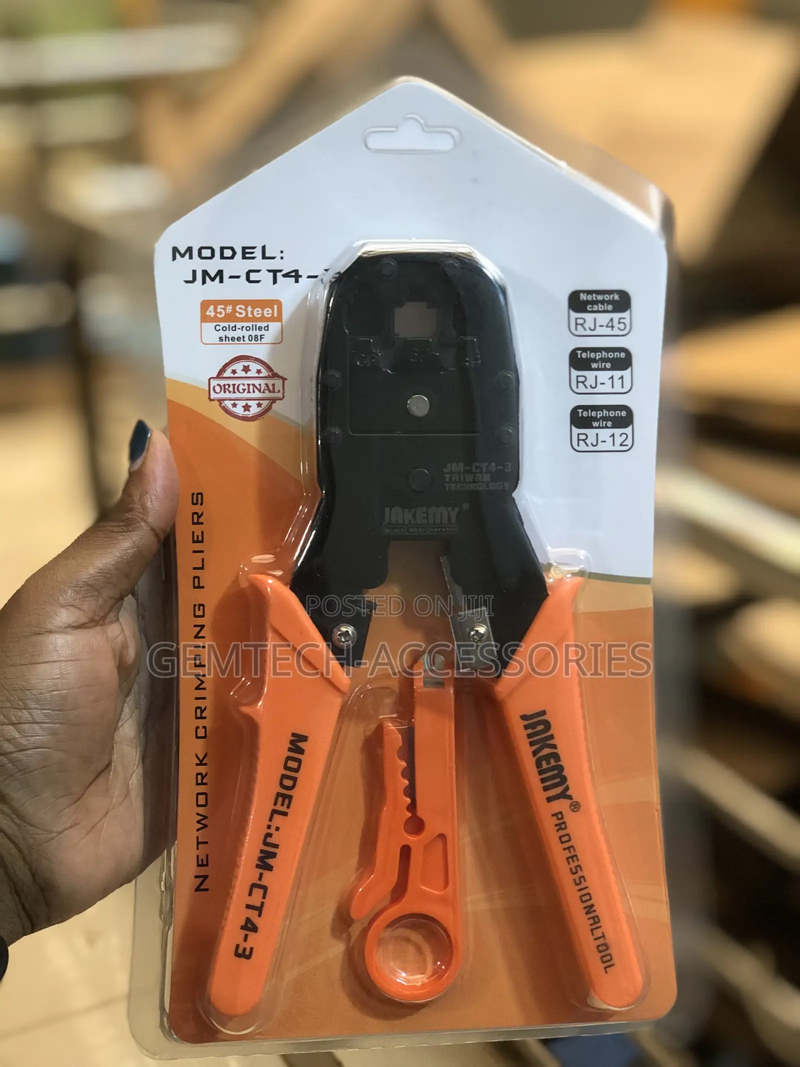 Jakemy Crimping Tool Ct4-3 Original