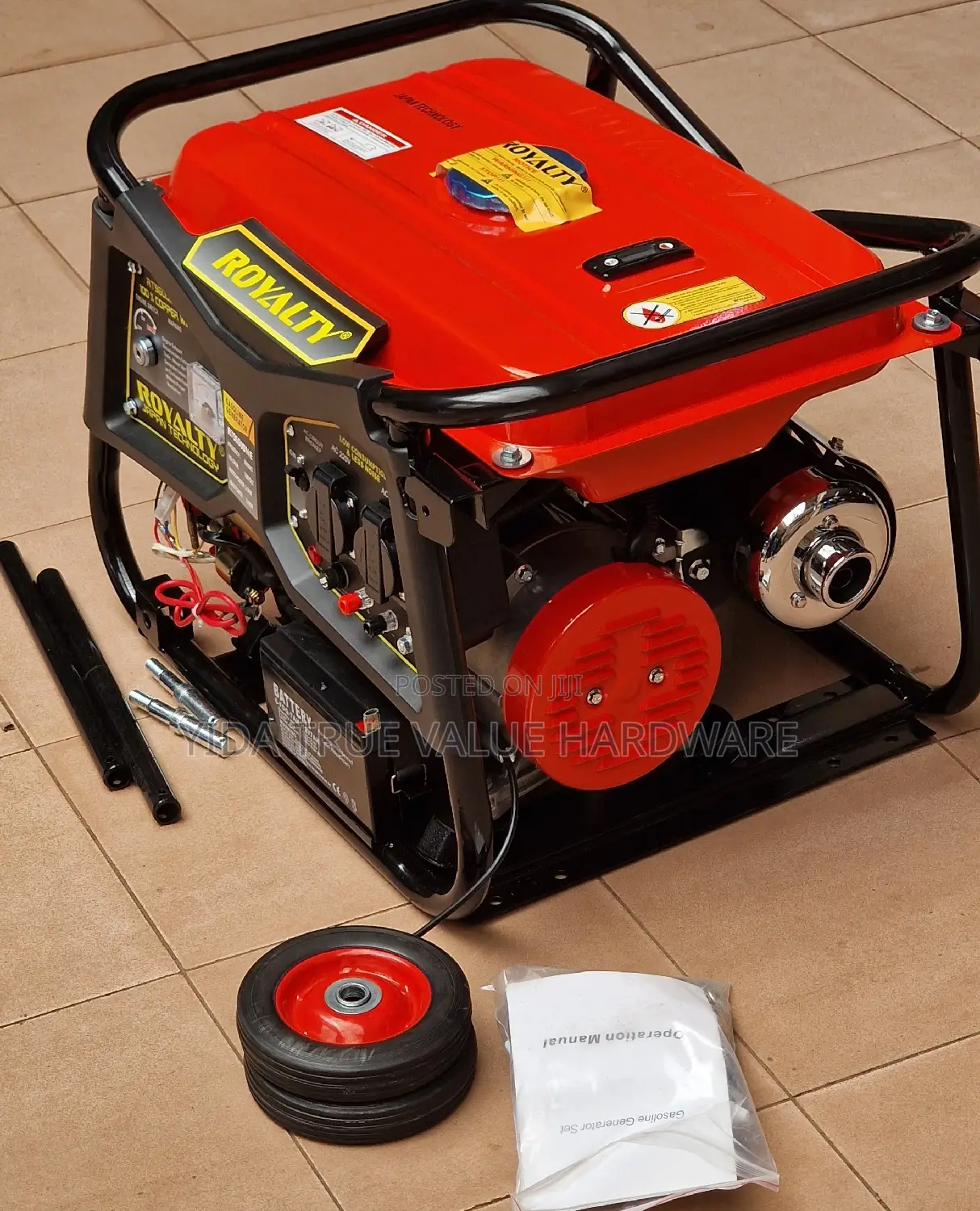 Generator 4kva Royalty Japan Technology With Wheels
