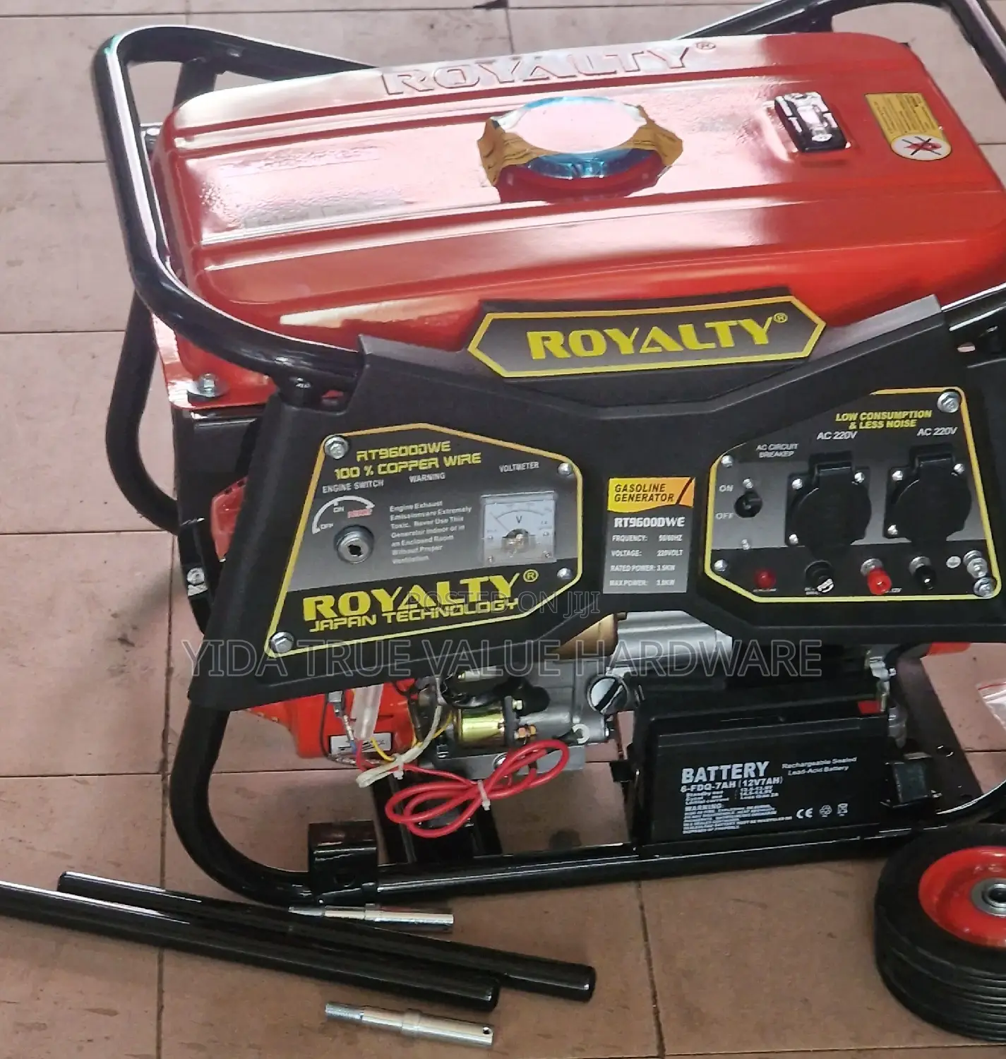 Generator 4kva Royalty Japan Technology With Wheels