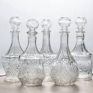 Whisky Red Wine Crystal Strong Glass Bottle Decanter