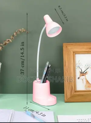 Modernized Led Eye Protection Desk Lamp With Pen Holder