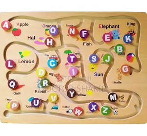 Kids Alphabet Monterossi Maze Puzzle Game
