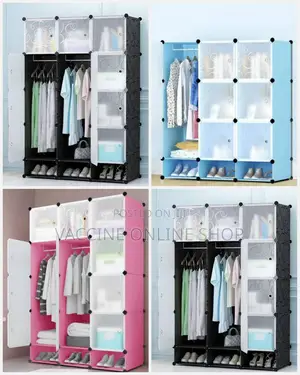 3colomn Plastic Closet/3colomn Plastic Closet (968SD5)