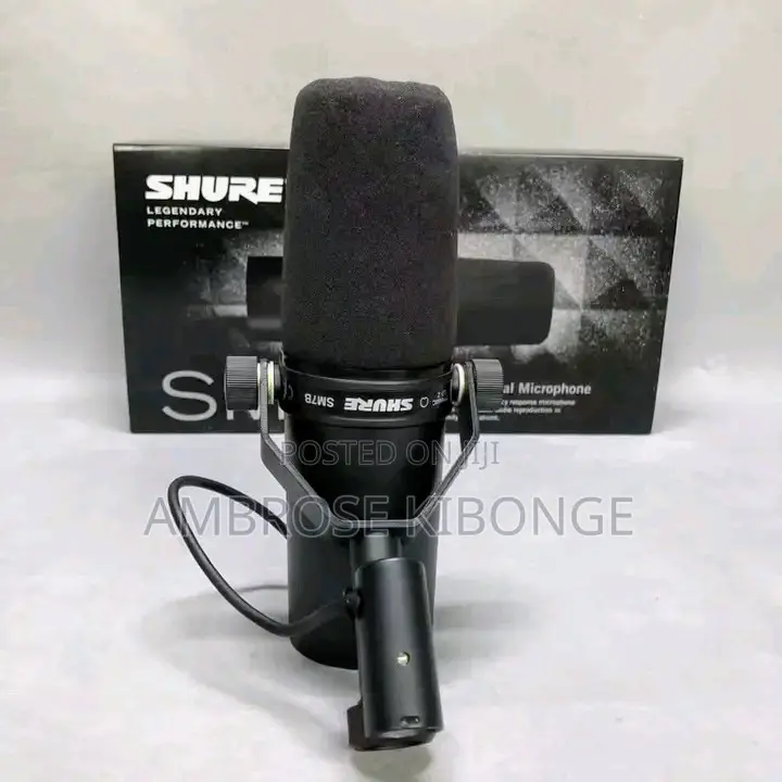 New Solid Performance SHURE SM7B Condenser Studio Microphone