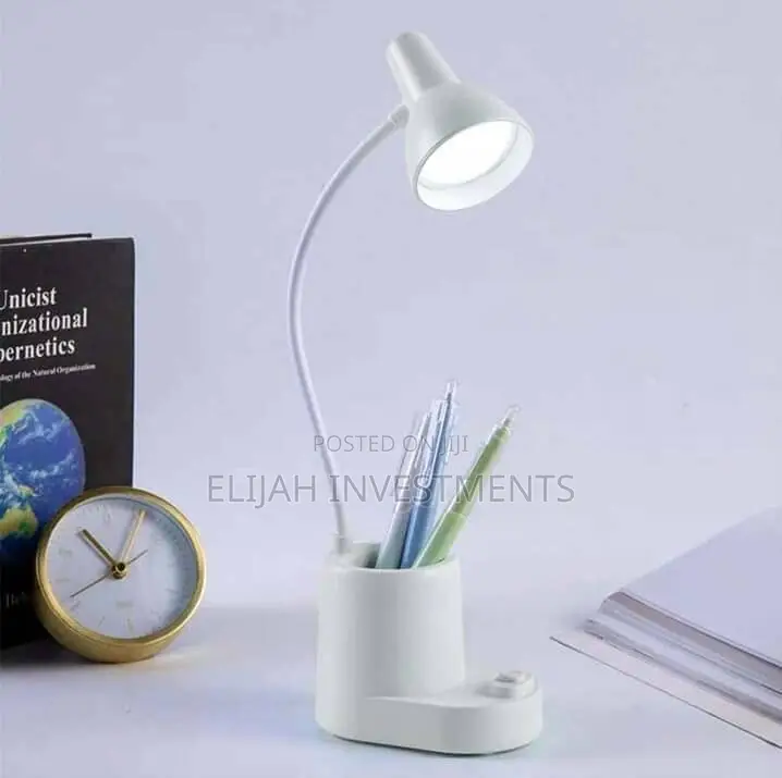 LED Eye Protection Desk Lamp With Pen Holder