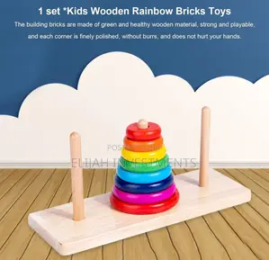 Baby IQ Wooden Stacking Tower