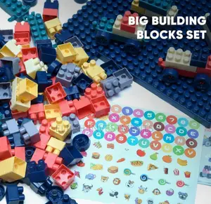 Children Assembling Building Blocks