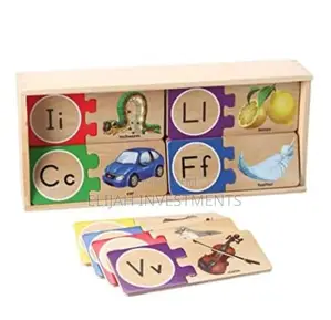 Wooden English Alphabet Kids Puzzle