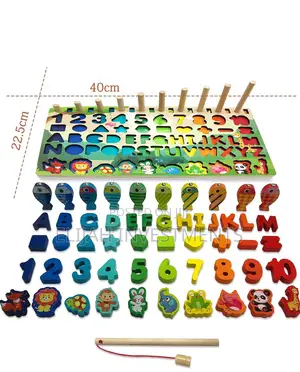 7-in-1 Wooden Montessori Puzzle Toy