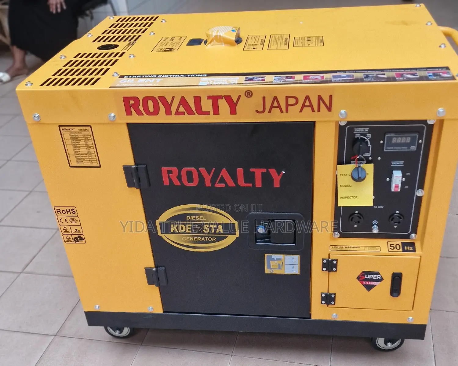 Generator 11 Kva Royalty Japan KDE12STA