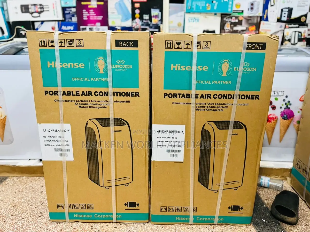 9000 Hisense Portable Ac Air Conditioner