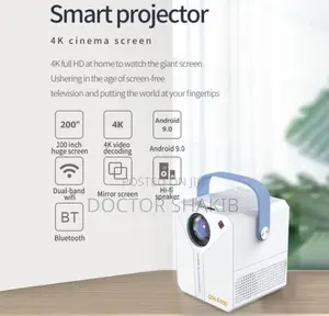 New Intelligent Smart Belly Portable Smart Mini Projector