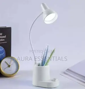 LED Eye Protection Desk Lamp With Pen Holder