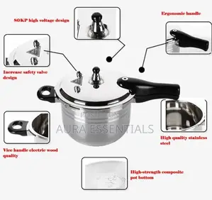 12litrs(30cm)Stainless Steel Pressure Cooker