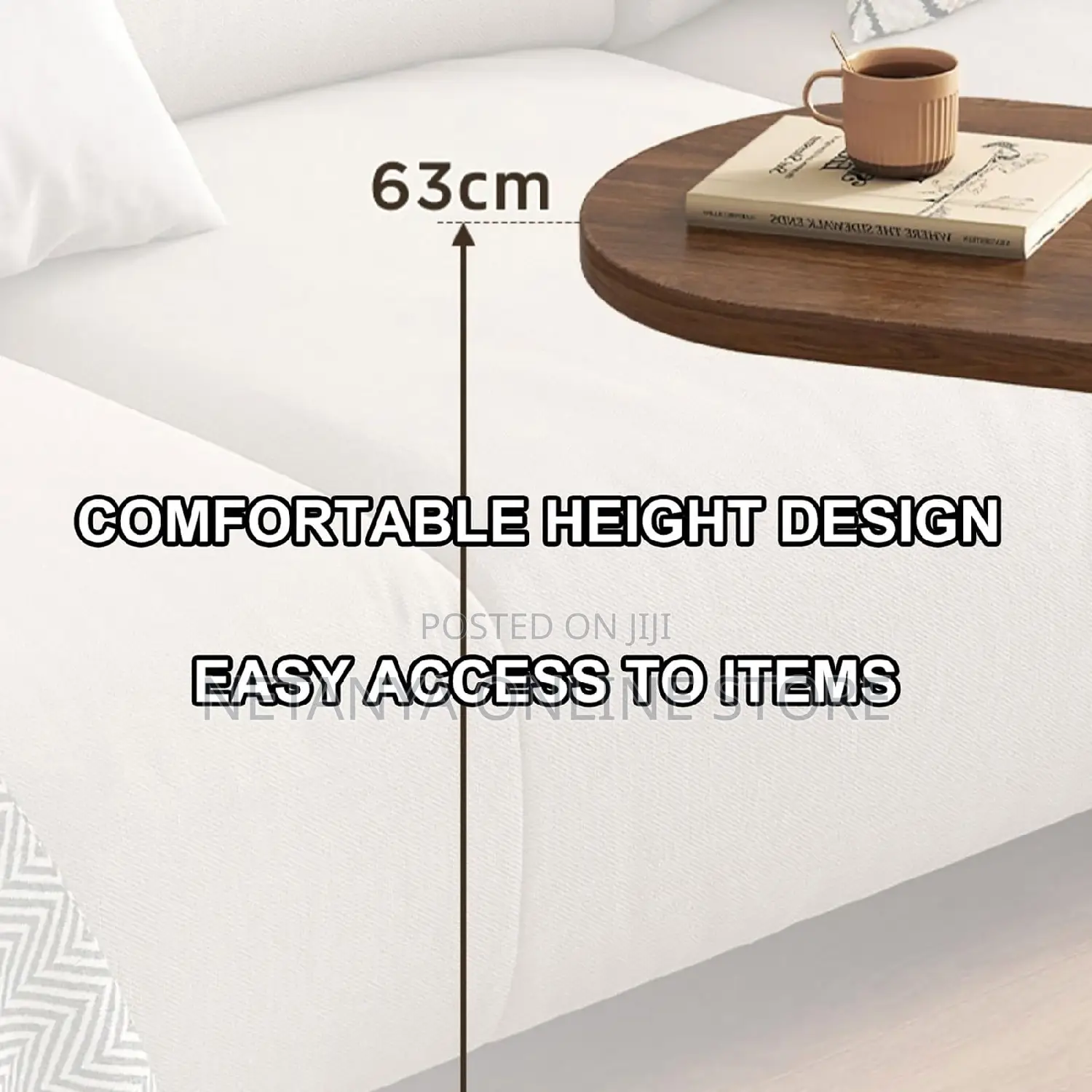 Multi Use Modern Side Table