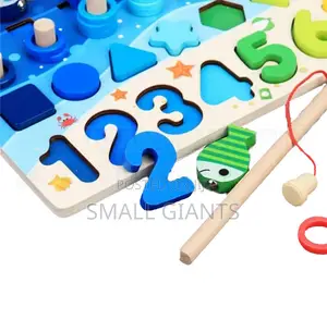 Kids Montessori Educational Wooden Math Toys for Children