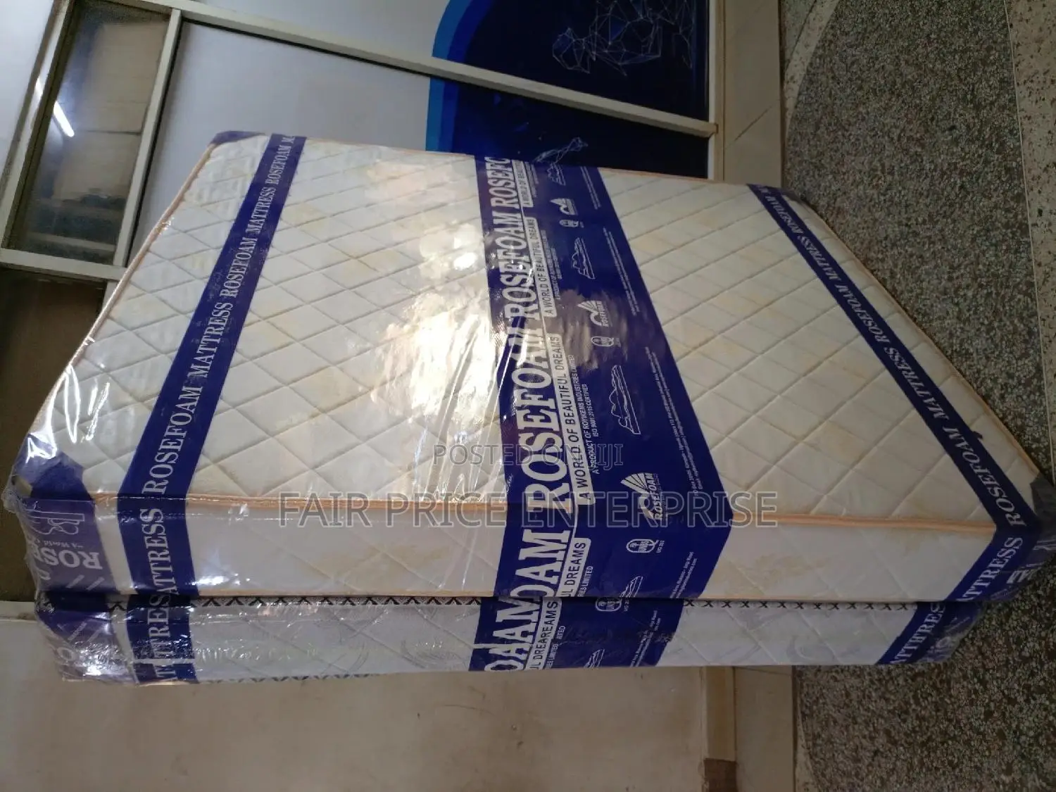 Rosefoam Mattress High Density Smart 5*6 By6 Inches