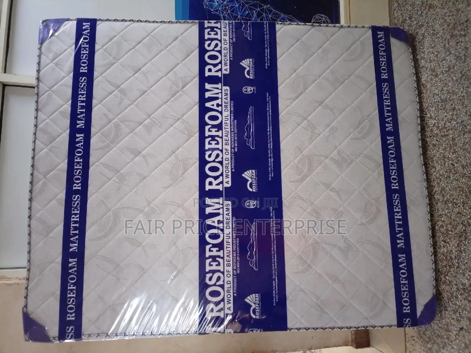 Rosefoam Mattress High Density Smart 4*6 By6 Inches