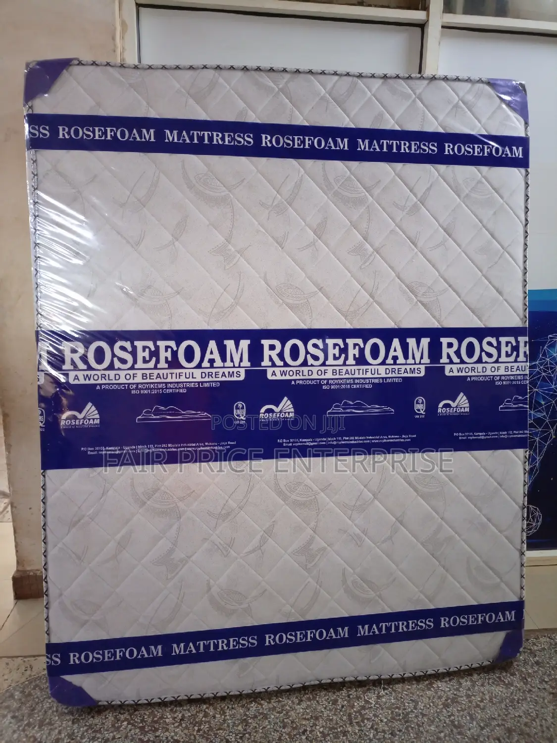 Mattress Rosefoam High Density Smart 6*6 By6 Inches