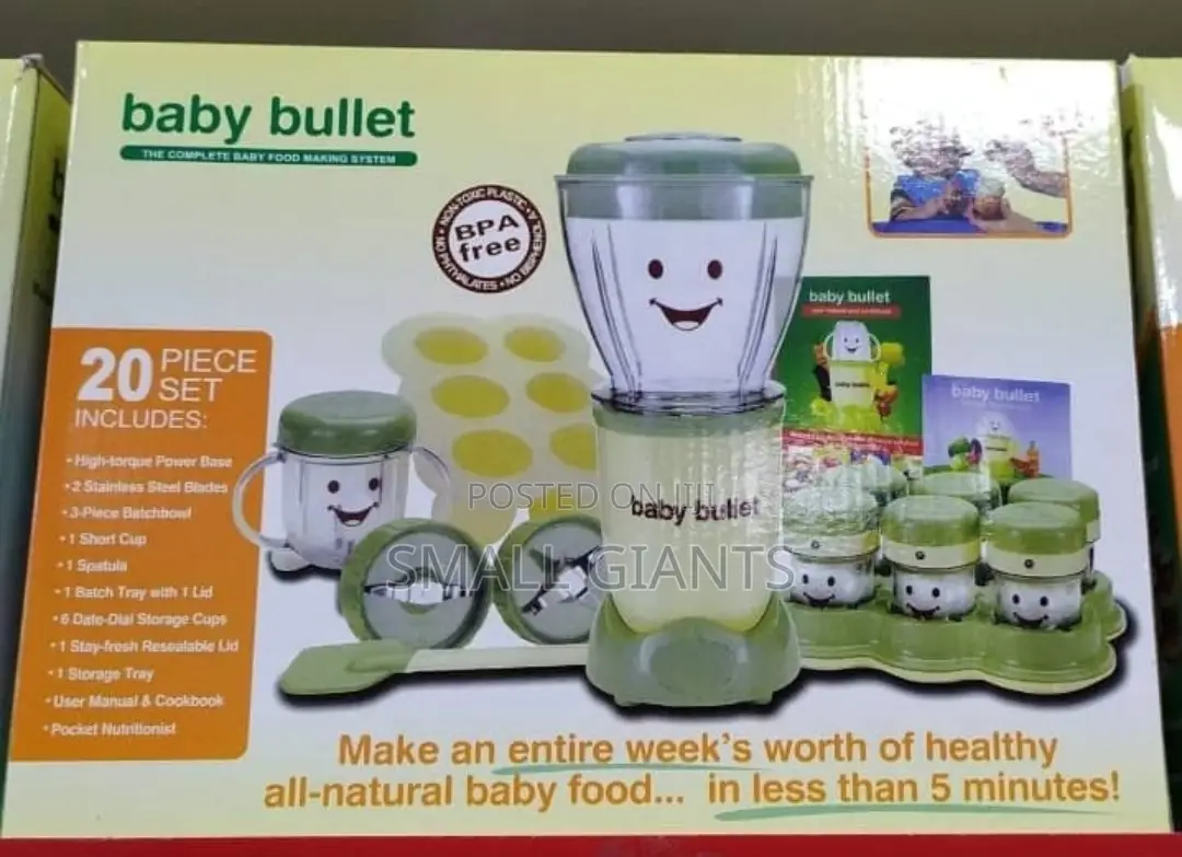 Premium Quality Baby Bullet Set Baby Food Blender Maker