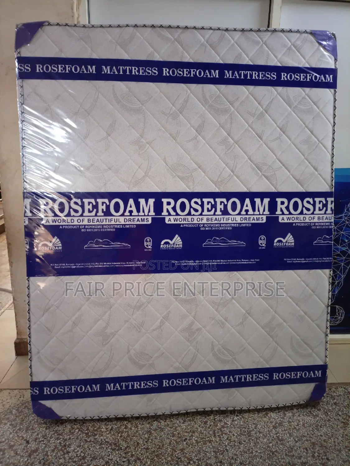 Rosefoam Mattress High Density Smart 5*6 By10 Inches