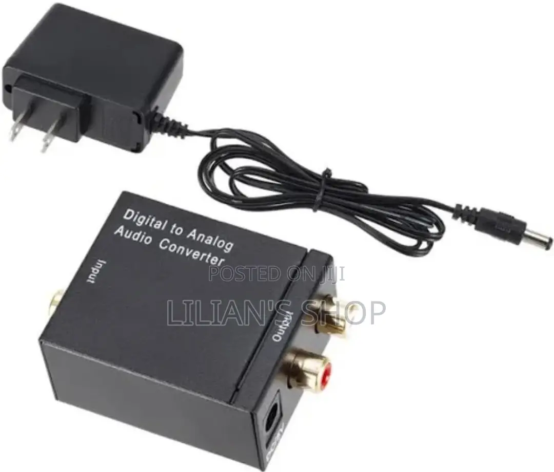 Digital to Analog Audio Converter Optical Fiber