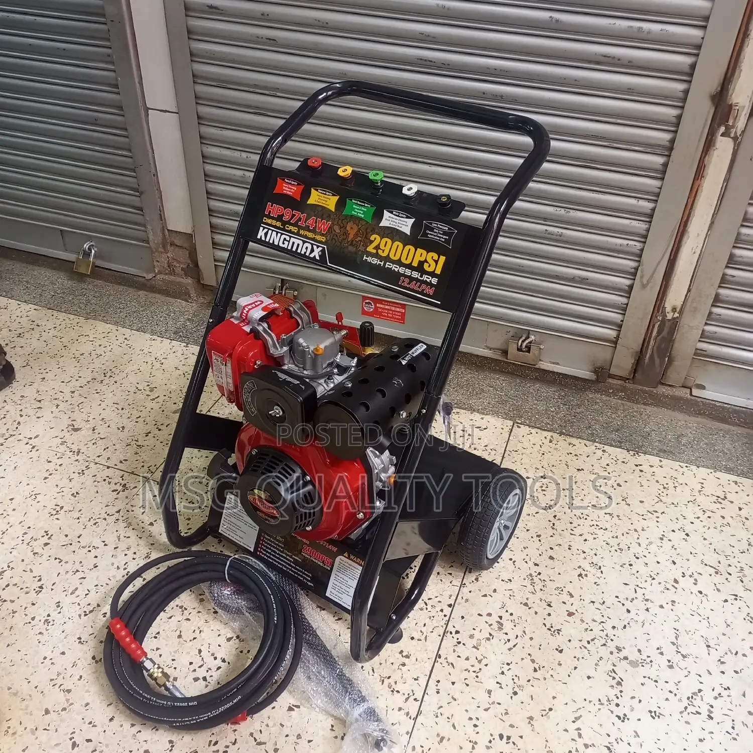 Diesel High Pressure Washer/ Jet Washer