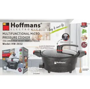 Hoffmans 8L Micro Pressure Cooker Electric Cooking Pot