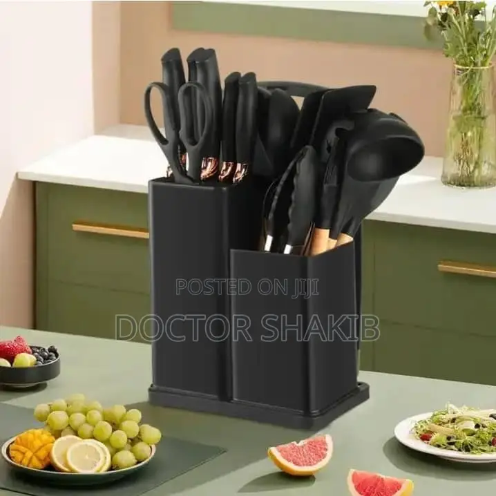19pcs Silicone Non-Stick Cooking Tool Set