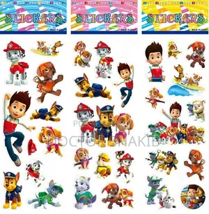 Paw Patrol 3D Cartoon Stickers
