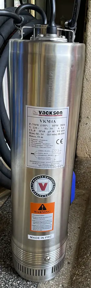 Submersible Pump 51m Vackson