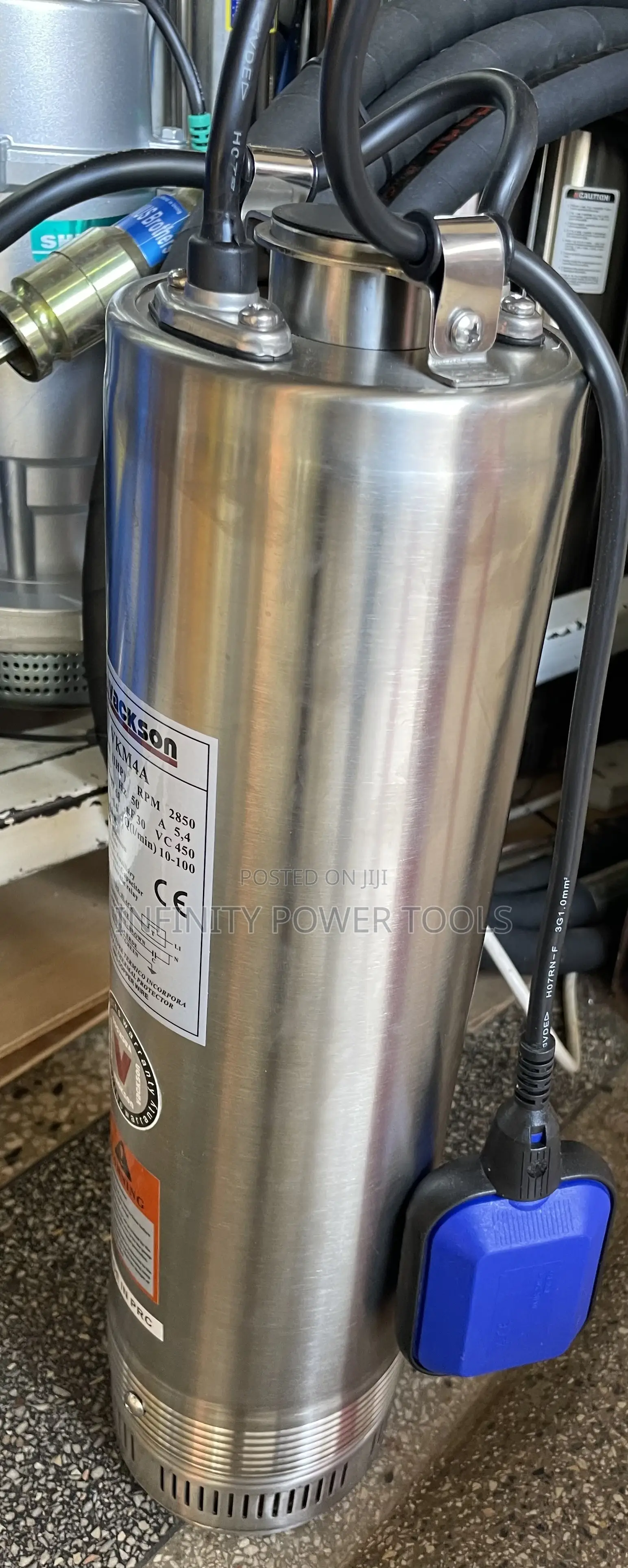 Submersible Pump 51m Vackson