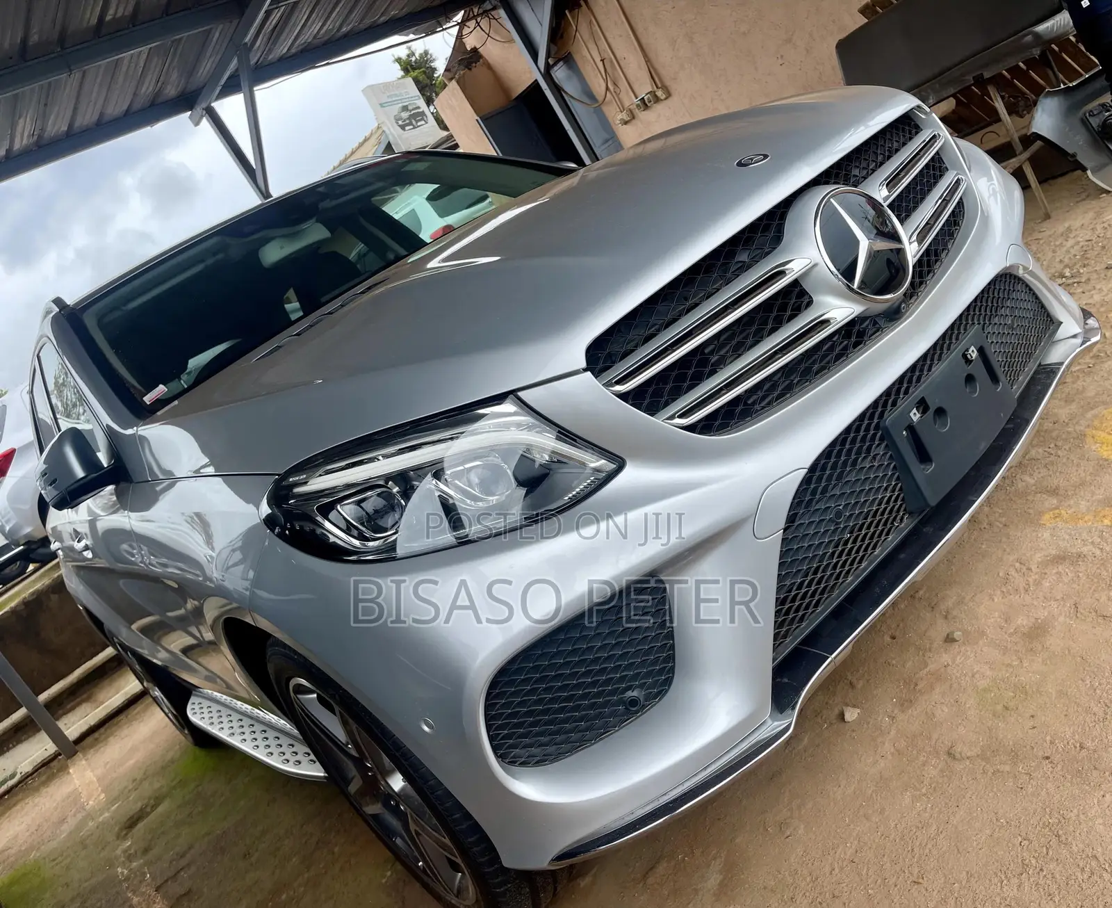 Mercedes-Benz GLE-Class GLE 350d 4MATIC 2016 Silver