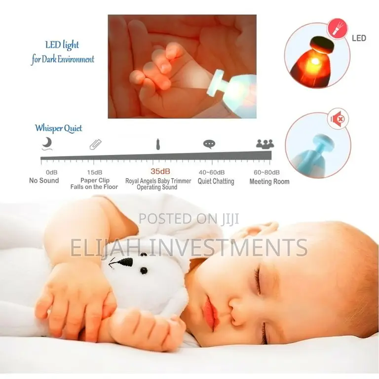 1pc Anti-Scratch Multifunctional Baby Electric Nail Care