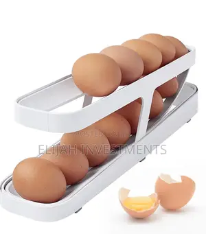 Automatic Rolling Egg Holder / Container